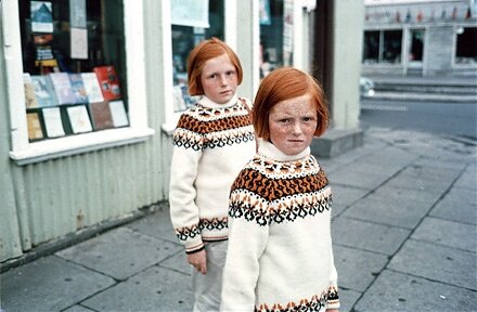 Ed Van der Elsken: Belgie, 1968 (Twins)