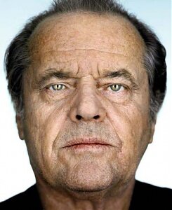 Martin Schoeller: Jack Nicholson, 2002